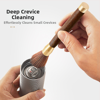 Kohvipulbri puhastushari Teehari Pastapliiats Ubade veski puhastushari Kohvibaari hari Palgipulbri pühkimishari Pikk vars