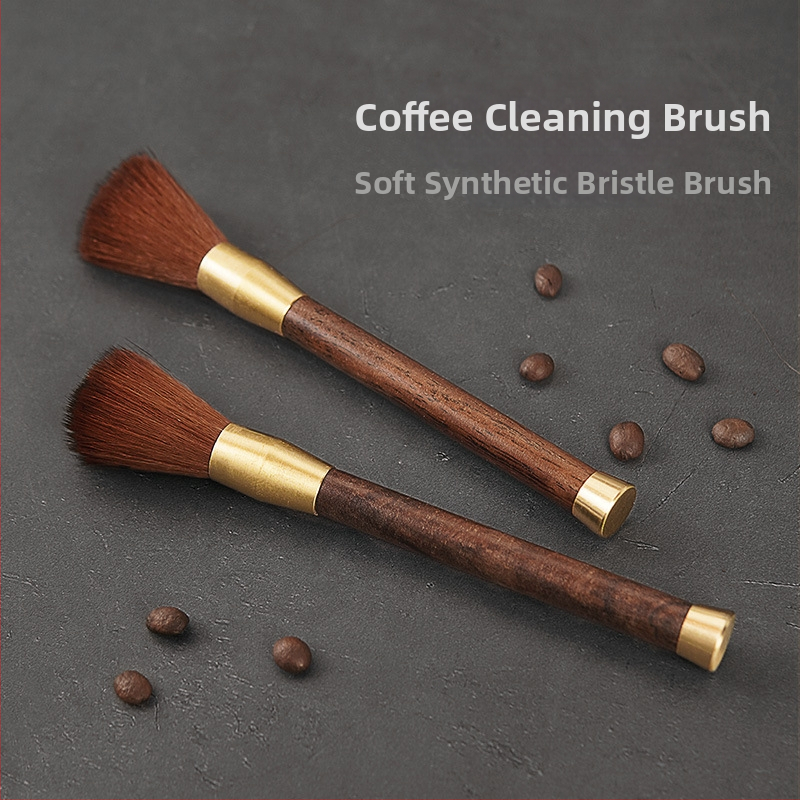 Kohvipulbri puhastushari Teehari Pastapliiats Ubade veski puhastushari Kohvibaari hari Palgipulbri pühkimishari Pikk vars