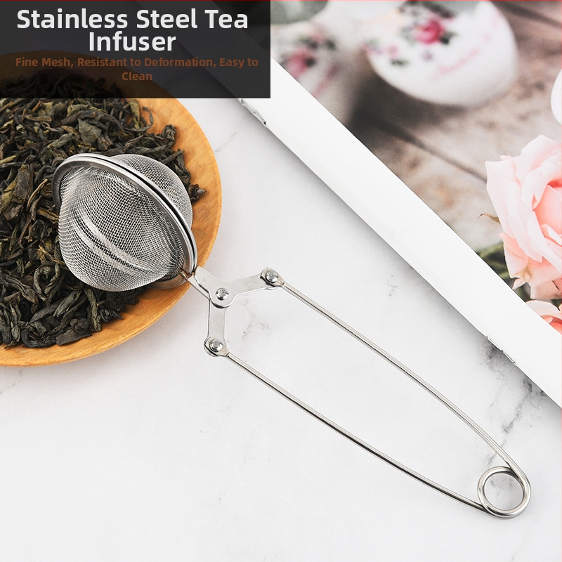 Филтър за чай от неръждаема стомана 304, филтър за чай, филтър за чай, инструмент за чай