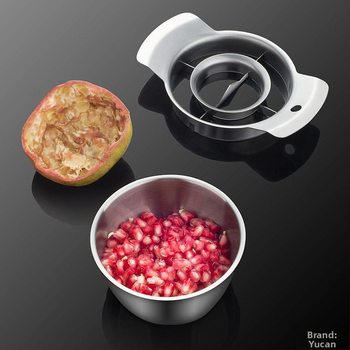 Lupiamas granatų artefaktas iš nerūdijančio plieno granatų vaisių atidarytuvas granatų įrankiai granatų sėklų šalinimas mėsa beldimo muzika