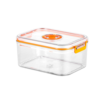 Maistinė plastikinė sandari vakuuminė laikymo dėžutė, mikrobangų krosnelės šildymo buitinė šaldytuvo maisto daržovių laikymo dėžutė