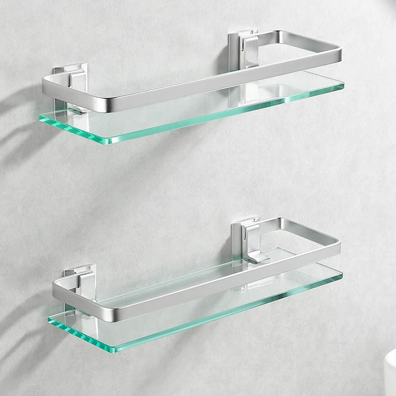 Daugiasluoksnė erdvė iš aliuminio, vieno sluoksnio stiklo rėmo, grūdinto stiklo, dvigubo stačiakampio formos stovo, vonios kambario komoda