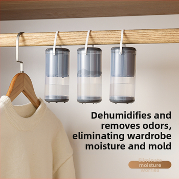 Ledų spintos sausintuvo dėžutė, pakabinama skėčio sausintuvo dėžutė su aromaterapijos tablete, drėgmei atspari, miltligei atspari maža sausikliu