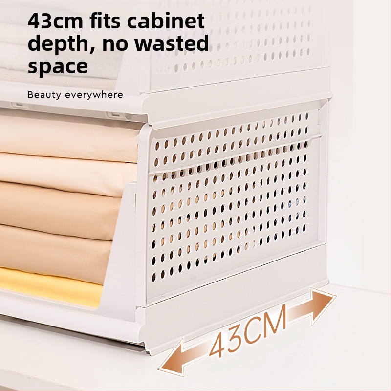 Гардероб, многослоен преграден шкаф с чекмедже, шкаф за съхранение на дрехи, кутия за съхранение на дрехи в спалня, кошница за гардероб