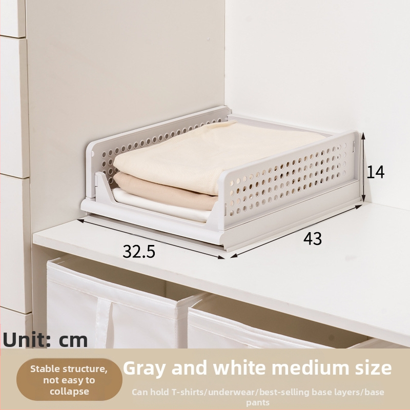 Drabužių spintos daugiasluoksnė pertvara spintelė stalčiaus tipo drabužių laikymo lentyna miegamojo drabužių laikymo dėžė spintos krepšys