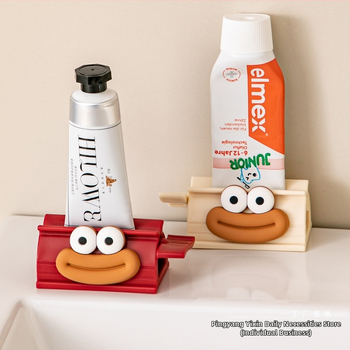 Dantų pastos spaustukas vaikams, rankinis, tingiai spaudžiamas, dantų pasta, tualeto veido valiklis, mažas mėginio ritinėlis, spaustukas, kita