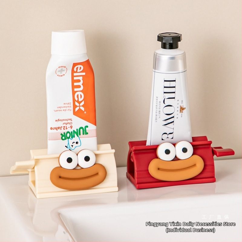 Dantų pastos spaustukas vaikams, rankinis, tingiai spaudžiamas, dantų pasta, tualeto veido valiklis, mažas mėginio ritinėlis, spaustukas, kita