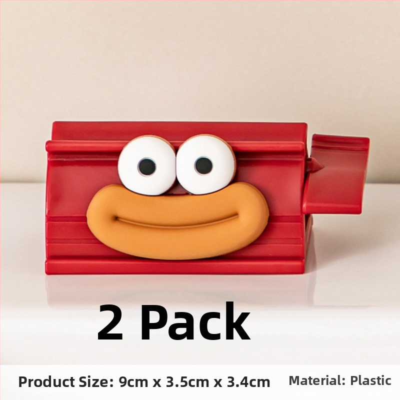 Dantų pastos spaustukas vaikams, rankinis, tingiai spaudžiamas, dantų pasta, tualeto veido valiklis, mažas mėginio ritinėlis, spaustukas, kita