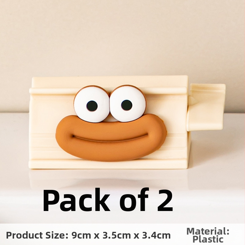 Dantų pastos spaustukas vaikams, rankinis, tingiai spaudžiamas, dantų pasta, tualeto veido valiklis, mažas mėginio ritinėlis, spaustukas, kita