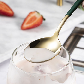 Tarpvalstybinis tiekimas, ryški Portugalija, 30 dalių nerūdijančio plieno stalo įrankiai, peilis, šakutė, šaukštas, šakutė vaisiams, šakutė desertui, šakutė arbatai