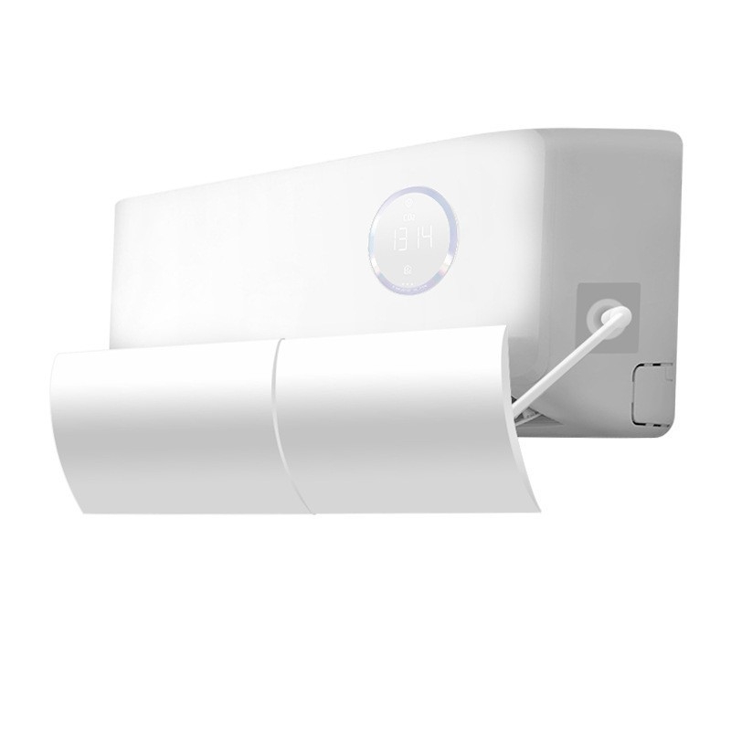 Oro kondicionieriaus vėjo deflektorius universalus mėnulio oro kondicionieriaus vėjo skydas buitinis sieninis oro kondicionierius be montavimo, vėjo deflektorius, apsaugantis nuo tiesioginio pūtimo