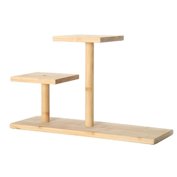 Svetainės grindų balkono daiktadėžė, minkštas stalviršis, medžio masyvo bambuko gėlių vazono pagrindas, daugiafunkcis augalų, gėlių stovas, gėlių stovas