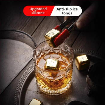 304 roostevabast terasest jää, kiirkülmutatud raudjää, tera suvine jahutav jää, koks, viski, taaskasutatavad jäähokipallid