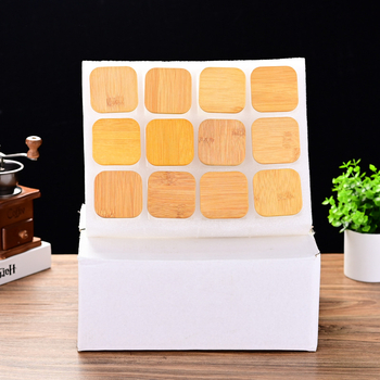 Cezhraničná bambusová veko 12-dielna štvorcová skladovacia nádoba s perlovým bavlneným oblekom, uzavretá nádoba s vysokým borosilikátovým tepelne odolným úložným džbánom, veľkoobchod