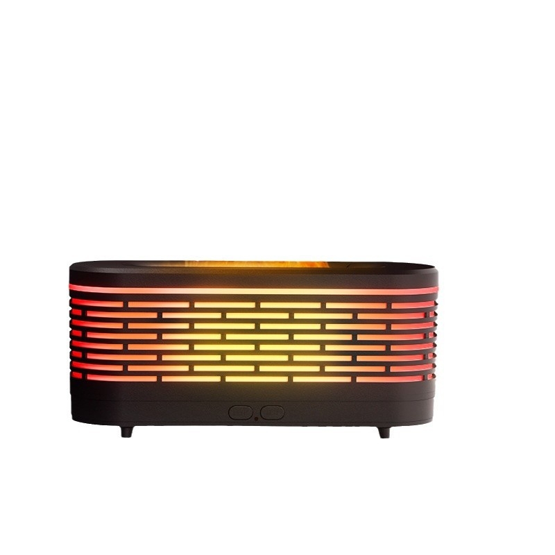 Kūrybinis miegamojo biuro darbalaukio liepsnos drėkintuvas buitiniam mažam naktiniam šviestuvui tarpvalstybinis eterinio aliejaus aromaterapijos aparatas