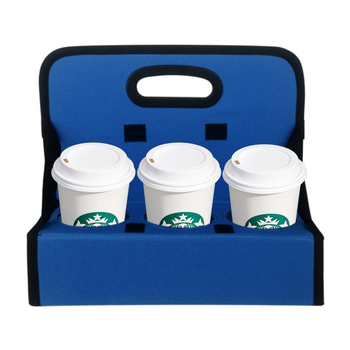 Sulankstoma nešiojama gėrimų laikymo dėžutė Kavos puodelis Maišelis išsinešimui Karščiui izoliuotas puodelių laikiklis Daugkartinio naudojimo puodelių laikiklis