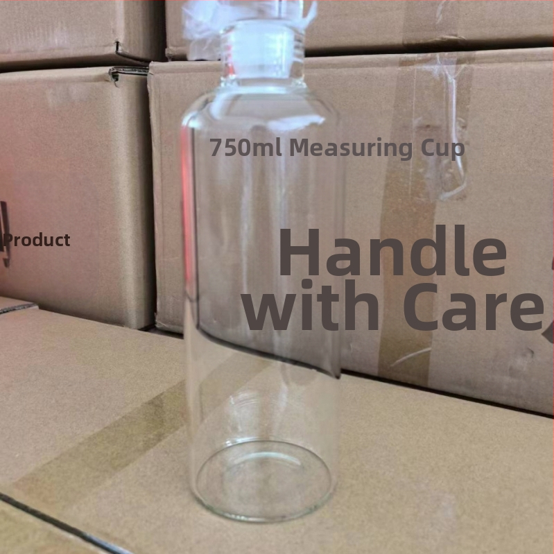 Kvaliteetne külmpruulimispudel, kuumakindel külmpruulitud teetass ajaskaalaga, kõrge borosiilikaatklaasist veetass, külmpruulitud teetass 500–1000