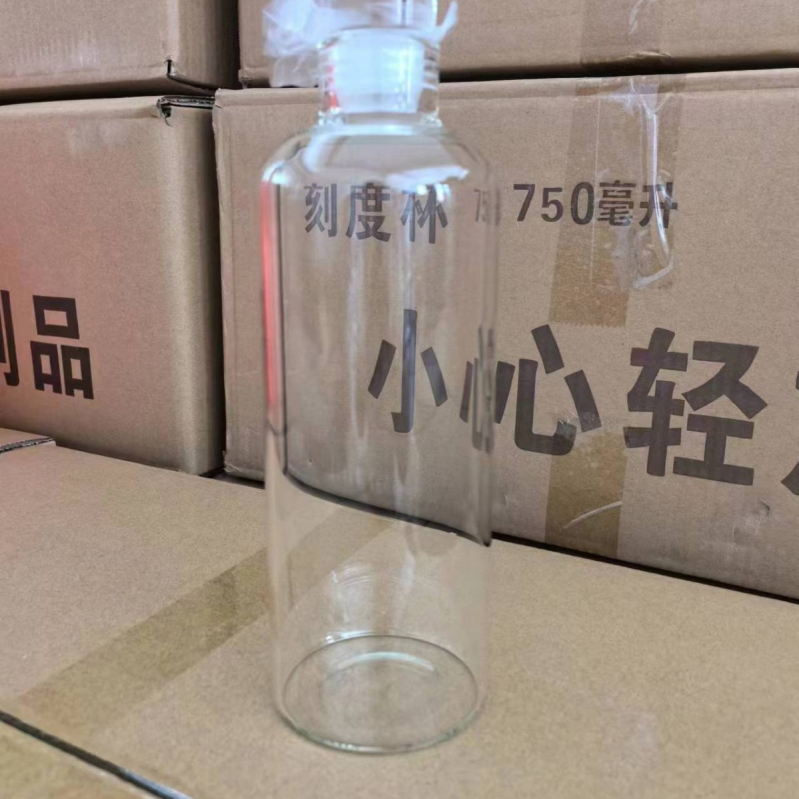 Kvaliteetne külmpruulimispudel, kuumakindel külmpruulitud teetass ajaskaalaga, kõrge borosiilikaatklaasist veetass, külmpruulitud teetass 500–1000