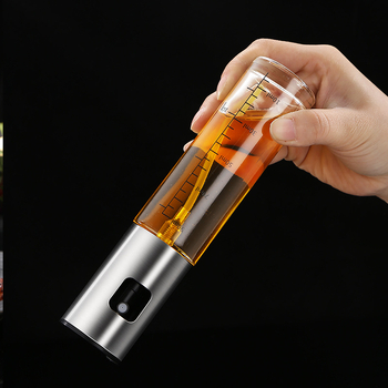 304 nerūdijančio plieno aliejaus įpurškimo butelis, kepsninės presas, purškiamo aliejaus įpurškimo butelis, virtuvės padažo acto aliejaus įpurškimas, nepralaidus stiklinis aliejaus puodas