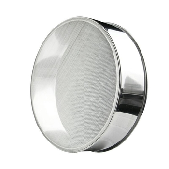 Kepimo įrankiai Virtuvės nerūdijančio plieno miltų sietas Rankinis apvalus miltų sietas 40 akių smulkus miltų sietas Sietas