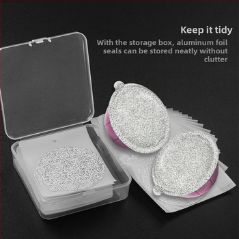 59MM/62MM ühekordne karp ühekordselt kasutatav kohvikapsli isekleepuv alumiiniumfooliumist alumiiniumkilekate