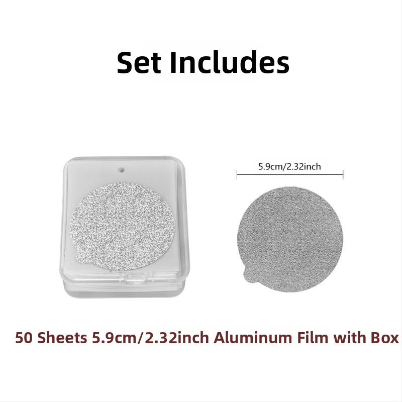 59MM/62MM ühekordne karp ühekordselt kasutatav kohvikapsli isekleepuv alumiiniumfooliumist alumiiniumkilekate