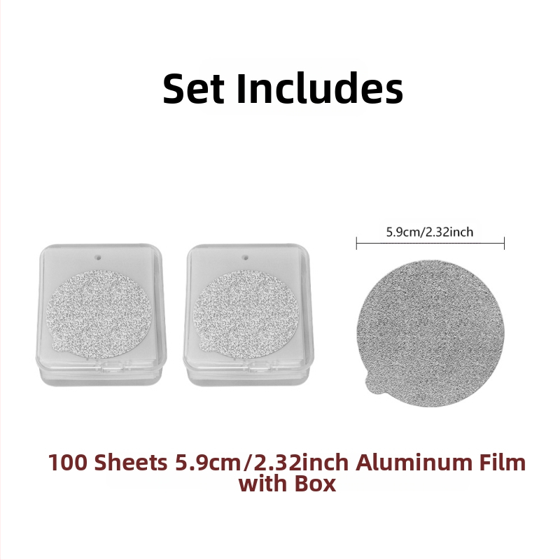 59MM/62MM ühekordne karp ühekordselt kasutatav kohvikapsli isekleepuv alumiiniumfooliumist alumiiniumkilekate