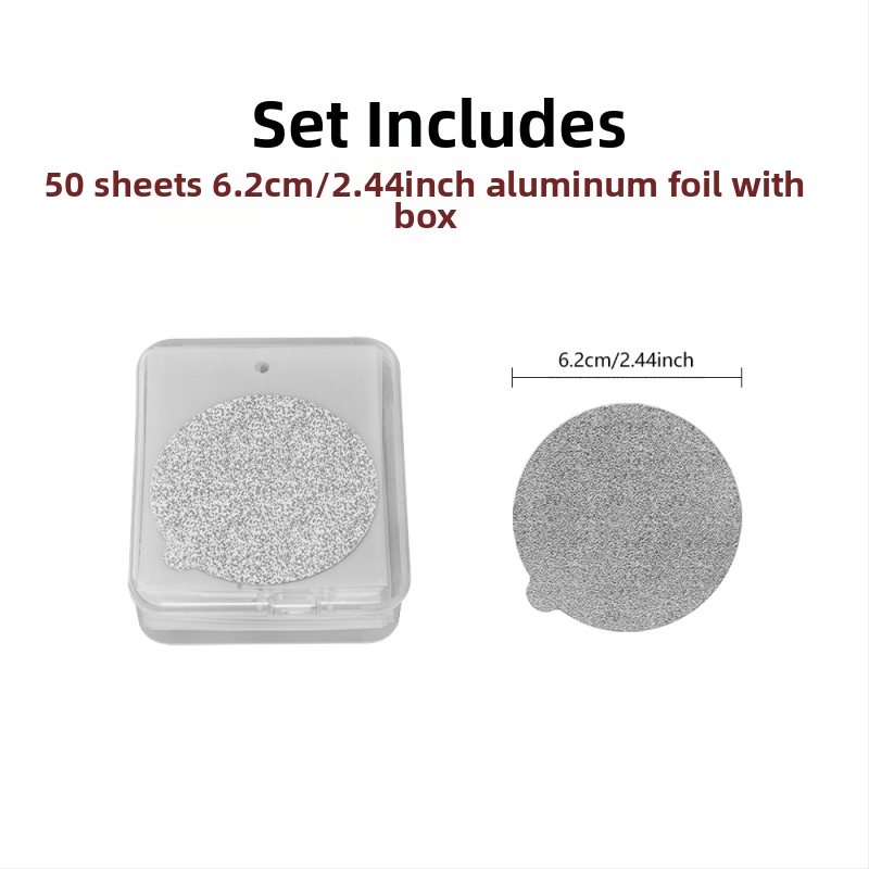 59MM/62MM ühekordne karp ühekordselt kasutatav kohvikapsli isekleepuv alumiiniumfooliumist alumiiniumkilekate