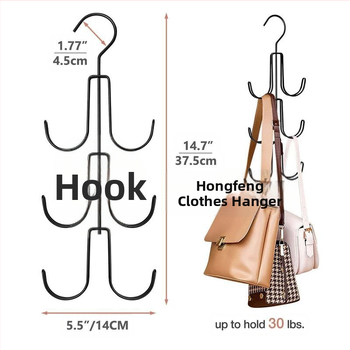 Namų spinta Daugiafunkcis krepšių kabliukas, kepurės raišteliai, šalikas, diržas, įėjimas, krepšių laikiklis