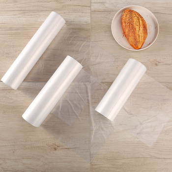 PE medžiagos sustorintas taškinis laužymo ištisinis ritininis maišelis mikrobangų krosnelei, buitiniam didmeniniam naudojimui, vienkartinis didelis ritininis plokščias burnos šviežumo laikymo maišelis