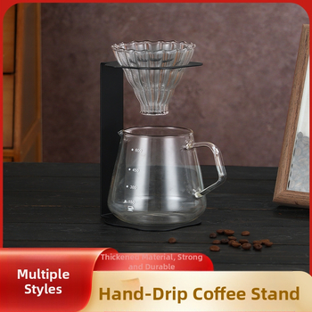 Käeshoitav kohviklamber Metallist filtritopsihoidik Tilkumislehter Filtritops Raudrest V60 Filtritopsihoidik