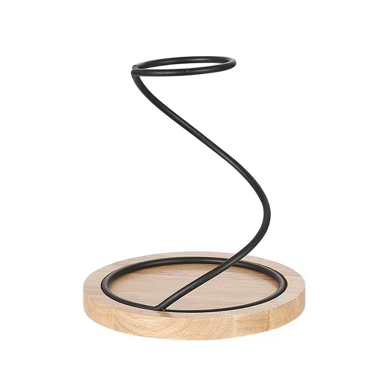 Käeshoitav kohviklamber Metallist filtritopsihoidik Tilkumislehter Filtritops Raudrest V60 Filtritopsihoidik