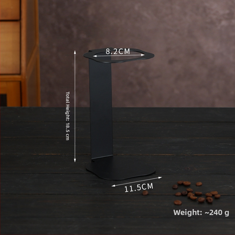 Käeshoitav kohviklamber Metallist filtritopsihoidik Tilkumislehter Filtritops Raudrest V60 Filtritopsihoidik