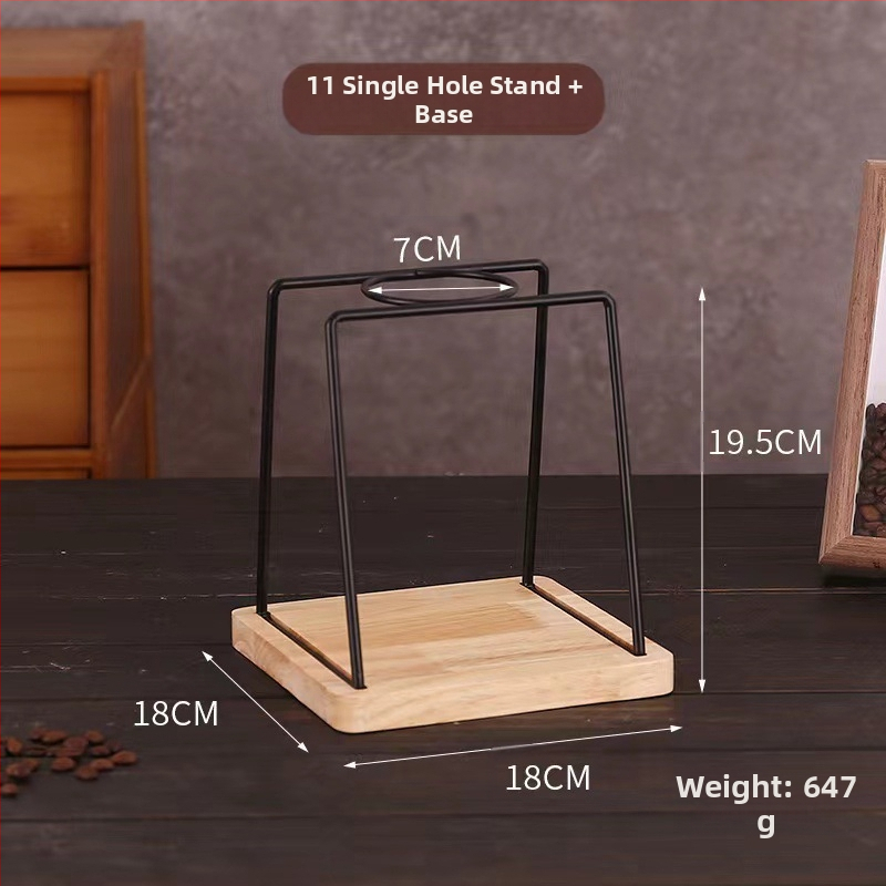 Käeshoitav kohviklamber Metallist filtritopsihoidik Tilkumislehter Filtritops Raudrest V60 Filtritopsihoidik