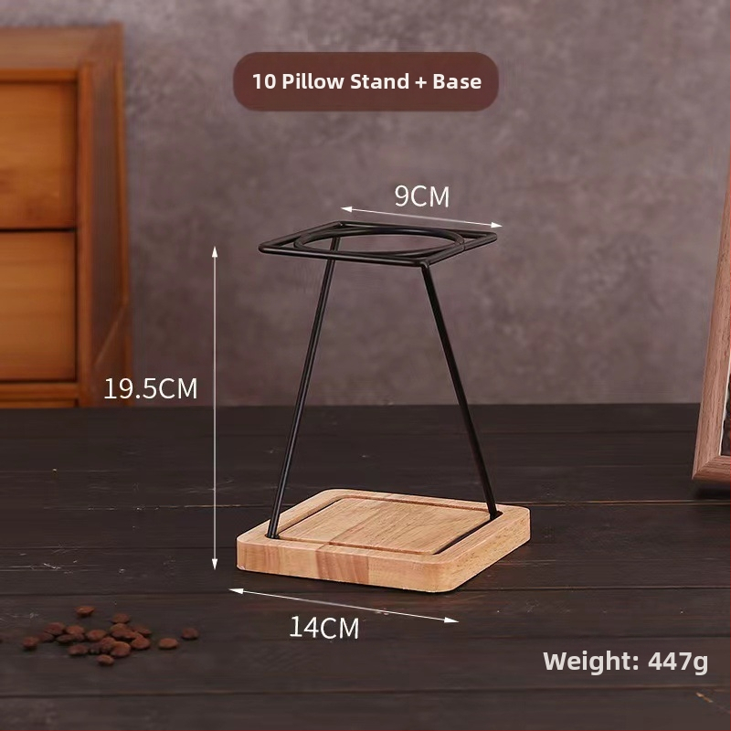 Käeshoitav kohviklamber Metallist filtritopsihoidik Tilkumislehter Filtritops Raudrest V60 Filtritopsihoidik