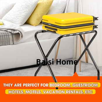 Amazonov samostojeći nosač u obliku slova X, sklopivi nosač za prtljagu bez naslona, nosač za prtljagu u hotelskoj sobi Star