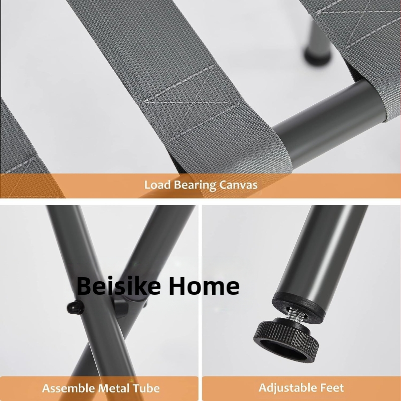 Amazon Stojanový držiak v tvare X, skladací nosič batožiny bez operadla, nosič batožiny v hotelovej izbe Star