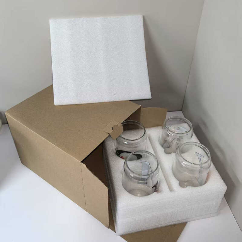 Kūrybingo stiliaus vynuogės formos stiklinis puodelis kavos puodelis su dideliu borosilikato kiekiu ir pienu, latte puodelis vandens puodelis sulčių puodelis