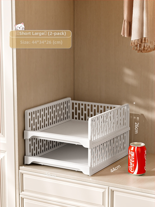 Гардероб за съхранение на многопластови дрехи за дома, спалня, тип чекмедже, куха кутия за съхранение, удебелена преграда