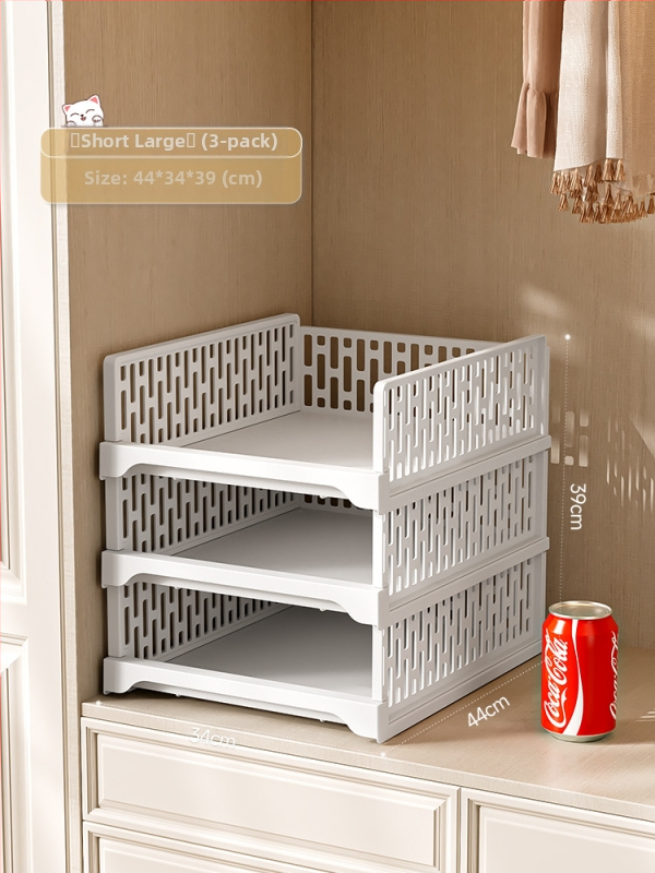 Гардероб за съхранение на многопластови дрехи за дома, спалня, тип чекмедже, куха кутия за съхранение, удебелена преграда