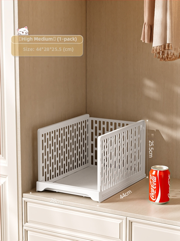 Гардероб за съхранение на многопластови дрехи за дома, спалня, тип чекмедже, куха кутия за съхранение, удебелена преграда