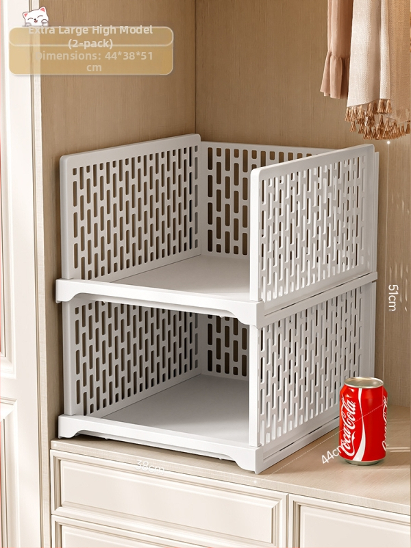 Гардероб за съхранение на многопластови дрехи за дома, спалня, тип чекмедже, куха кутия за съхранение, удебелена преграда