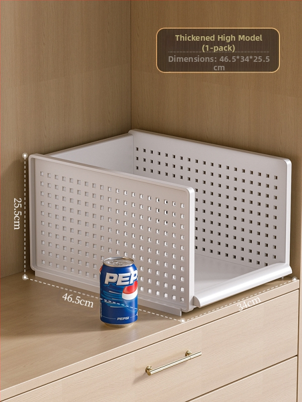 Гардероб за съхранение на многопластови дрехи за дома, спалня, тип чекмедже, куха кутия за съхранение, удебелена преграда