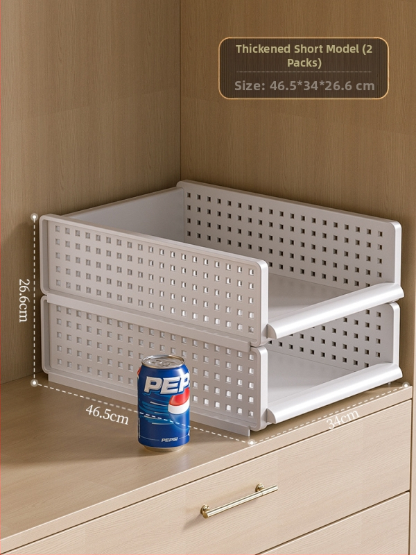 Гардероб за съхранение на многопластови дрехи за дома, спалня, тип чекмедже, куха кутия за съхранение, удебелена преграда