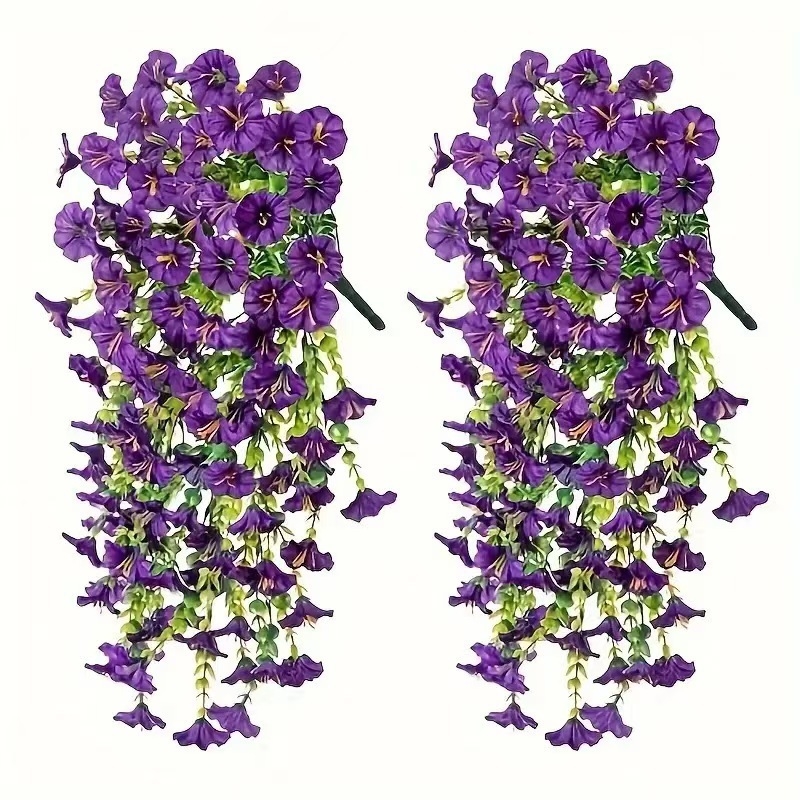Tarpvalstybinė Amazonės imitacijos gėlė, eukalipto gėlė, šilko gėlė, namų vestuvių lauko kiemo sieninė pakabinama rotango sieninė pakabinama