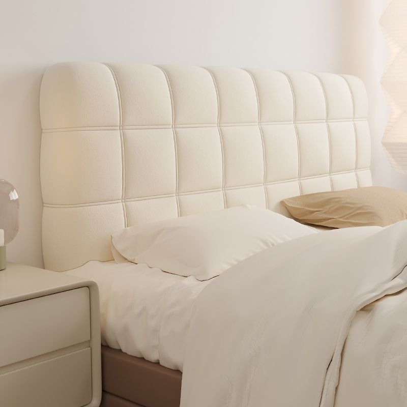 2025 m. naujas latekso vėsinamasis lovos užtiesalas, sutankintas medinis lovos minkštas paketas, dulkėms atsparus, viskas įskaičiuota neutralus lovos galinis užvalkalas