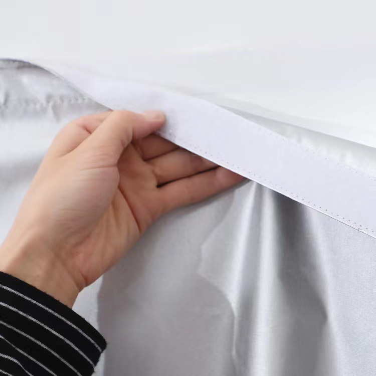 Visiškai užtemdančios užuolaidos, audinys, apdailintas nuo saulės, miegamasis, balkonas, nuomojamas kambarys, be perforacijų, nepermatomas klirensas