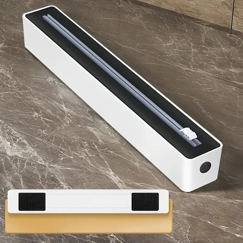 Naujas tarpvalstybinis virtuvės plastikinių įvyniojimų pjaustytuvas kepimo popieriui, alavo folijos pjaustymo dėžutė, siurbimo puodelis, magnetinis siurbimas, buitinis aliejus, popieriaus pjaustymas