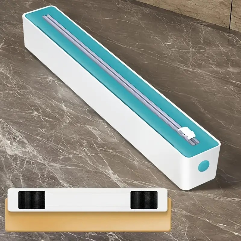 Naujas tarpvalstybinis virtuvės plastikinių įvyniojimų pjaustytuvas kepimo popieriui, alavo folijos pjaustymo dėžutė, siurbimo puodelis, magnetinis siurbimas, buitinis aliejus, popieriaus pjaustymas