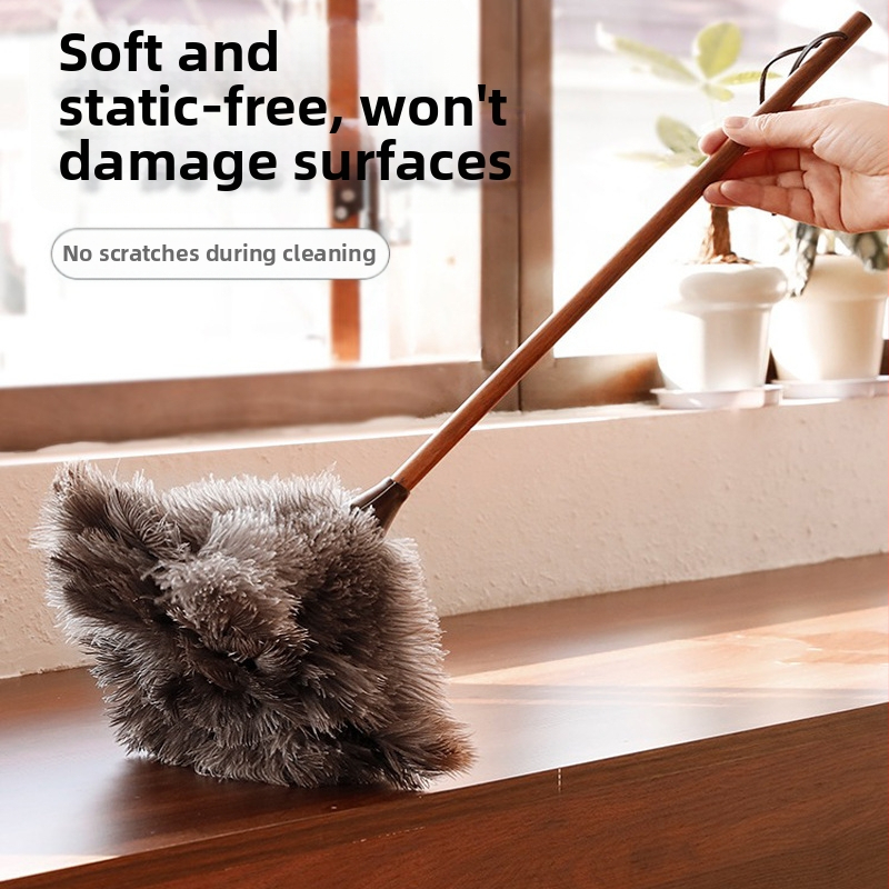 Jaanalinnu sulgedest tolmuhari ei aja karvu majapidamises kasutatava auto paksendava krüpteerimise puhastamiseks majapidamises kasutatava elektrostaatilise adsorptsiooni sulgedest tolmuhari